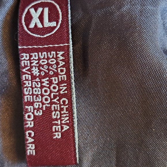 PRIMITIVE Apparel VARSITY jacket coat Sz XL High Quality 50% WOOL LK NEW Winter - Picture 10 of 11